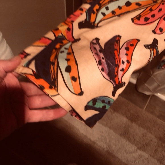 Farm Rio fun banana jumpsuit! So fun & bright! Size small - Picture 8 of 12